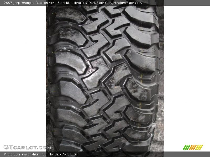 Steel Blue Metallic / Dark Slate Gray/Medium Slate Gray 2007 Jeep Wrangler Rubicon 4x4
