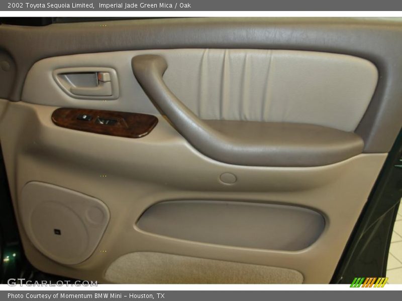 Imperial Jade Green Mica / Oak 2002 Toyota Sequoia Limited