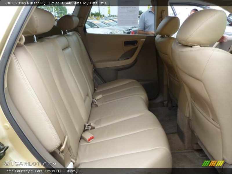  2003 Murano SL Cafe Latte Interior