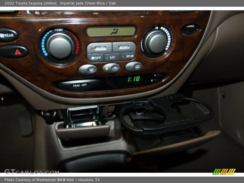 Imperial Jade Green Mica / Oak 2002 Toyota Sequoia Limited
