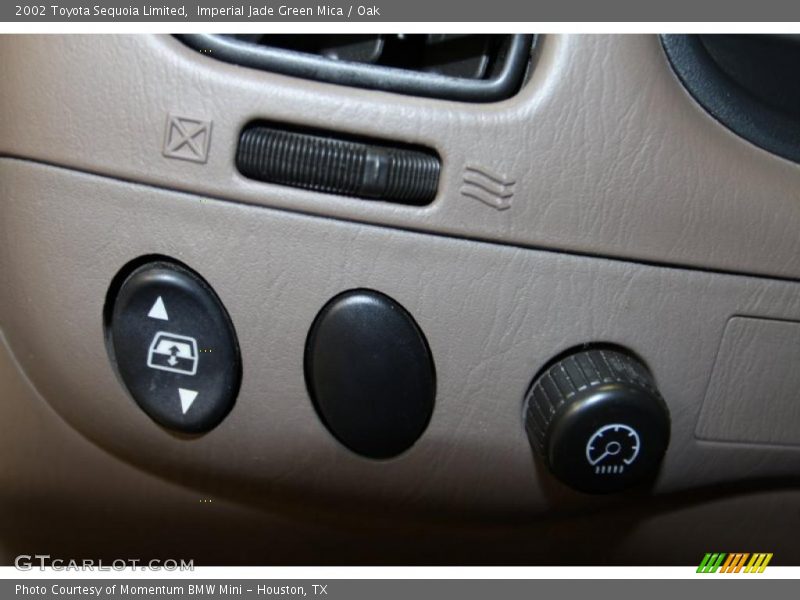 Imperial Jade Green Mica / Oak 2002 Toyota Sequoia Limited