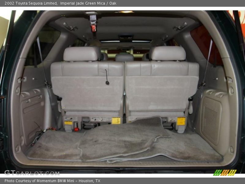 Imperial Jade Green Mica / Oak 2002 Toyota Sequoia Limited