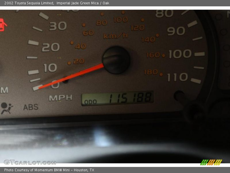 Imperial Jade Green Mica / Oak 2002 Toyota Sequoia Limited