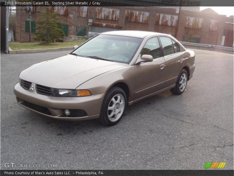 Sterling Silver Metallic / Gray 2003 Mitsubishi Galant ES