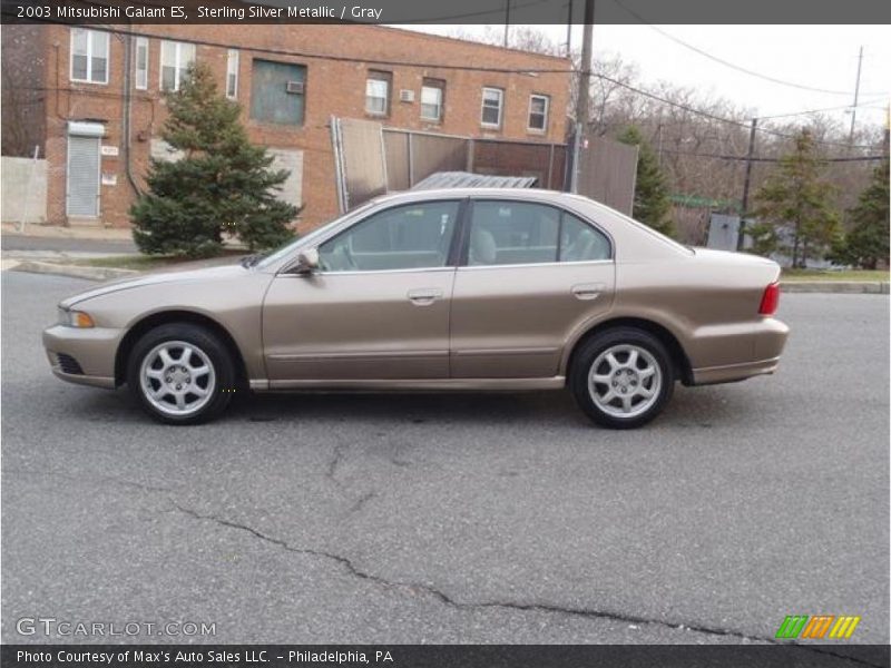 Sterling Silver Metallic / Gray 2003 Mitsubishi Galant ES