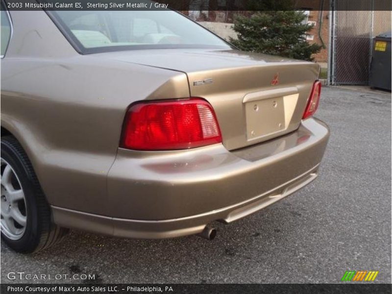 Sterling Silver Metallic / Gray 2003 Mitsubishi Galant ES