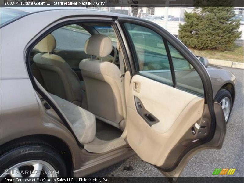 Sterling Silver Metallic / Gray 2003 Mitsubishi Galant ES
