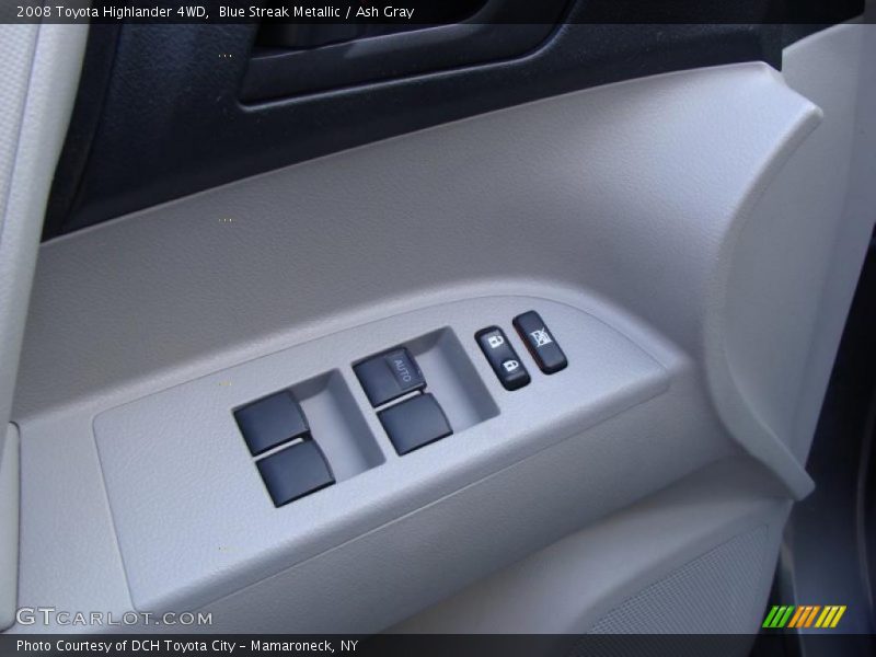 Blue Streak Metallic / Ash Gray 2008 Toyota Highlander 4WD