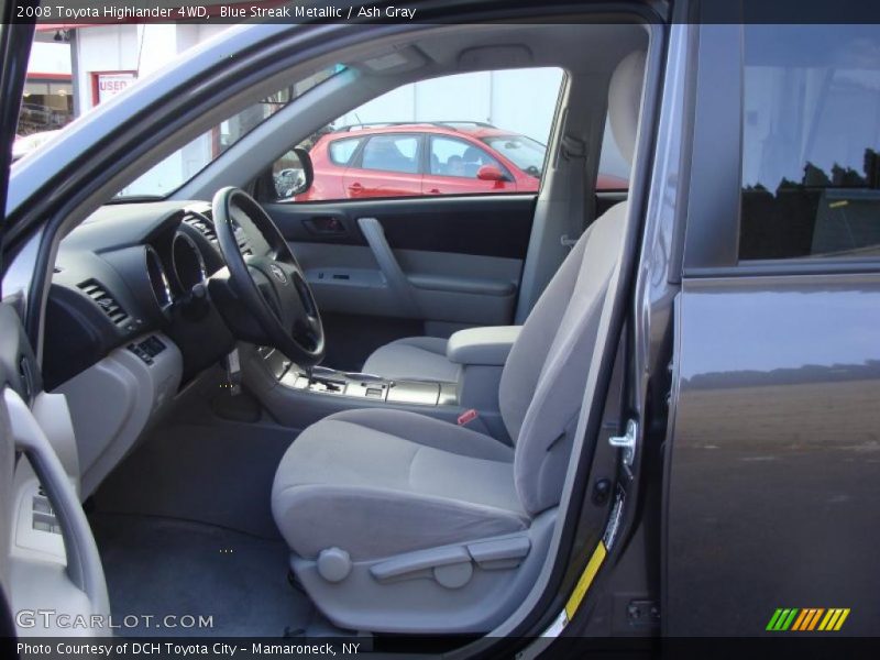 Blue Streak Metallic / Ash Gray 2008 Toyota Highlander 4WD