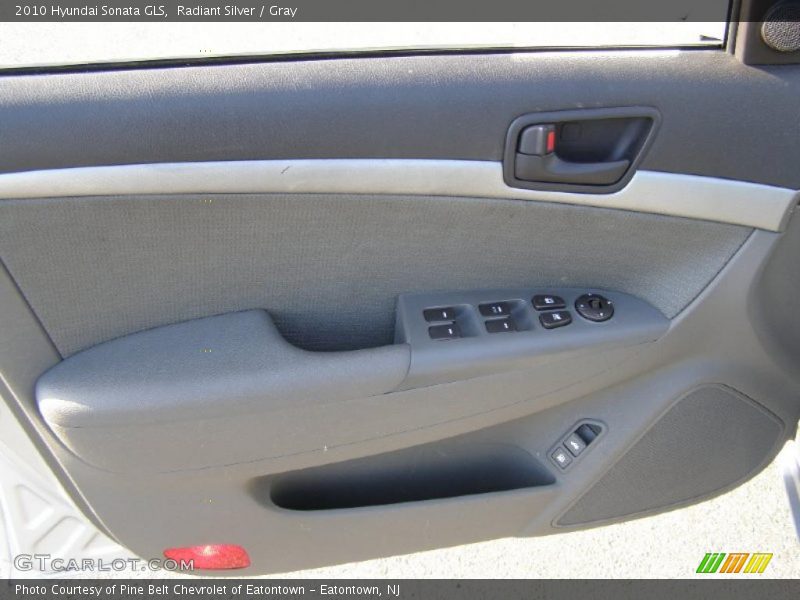 Radiant Silver / Gray 2010 Hyundai Sonata GLS