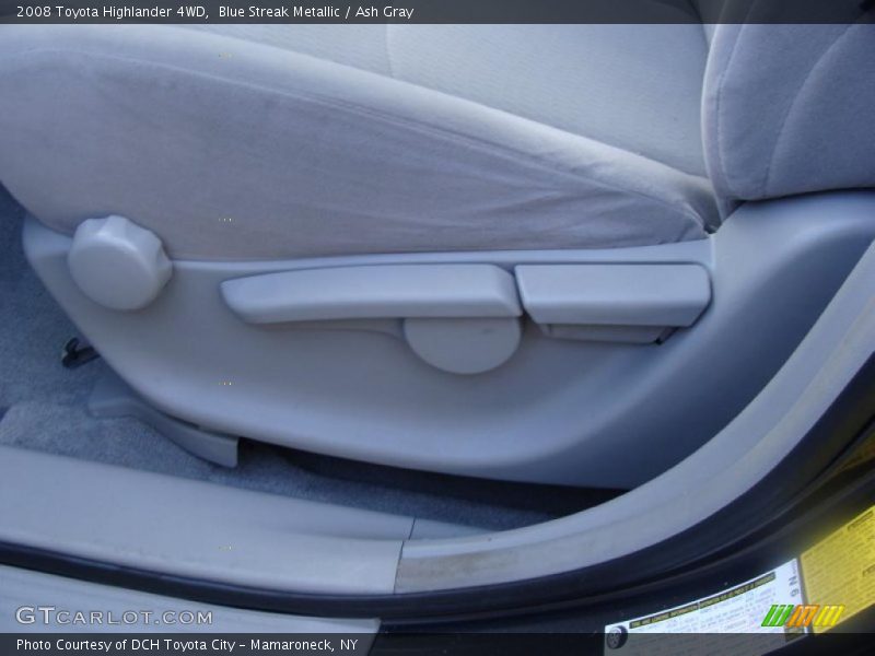 Blue Streak Metallic / Ash Gray 2008 Toyota Highlander 4WD