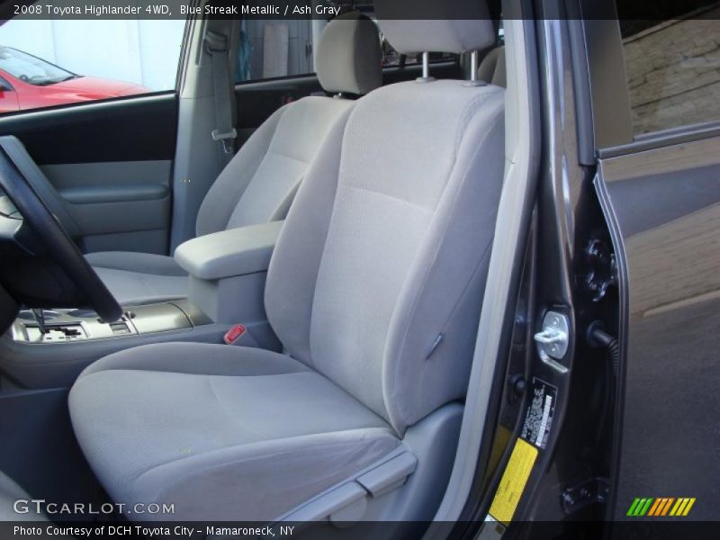 Blue Streak Metallic / Ash Gray 2008 Toyota Highlander 4WD