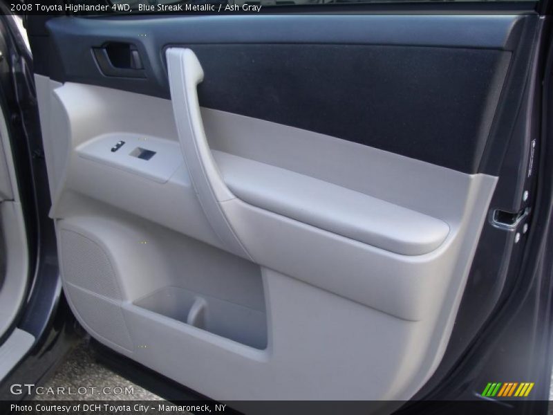 Blue Streak Metallic / Ash Gray 2008 Toyota Highlander 4WD