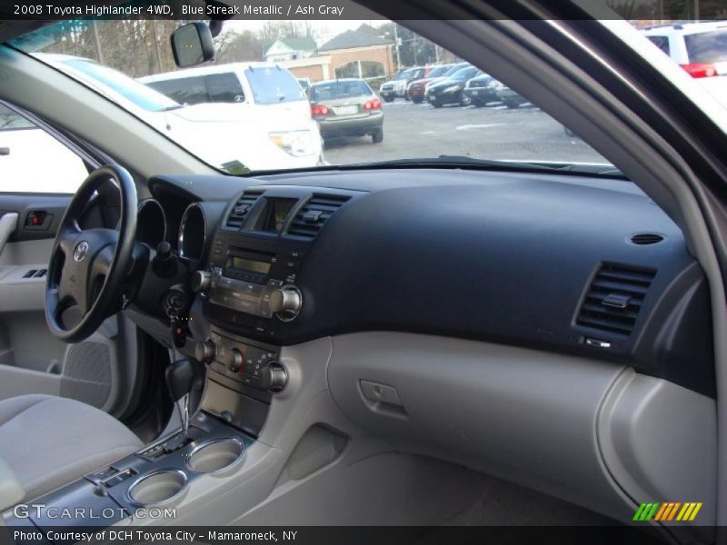 Blue Streak Metallic / Ash Gray 2008 Toyota Highlander 4WD