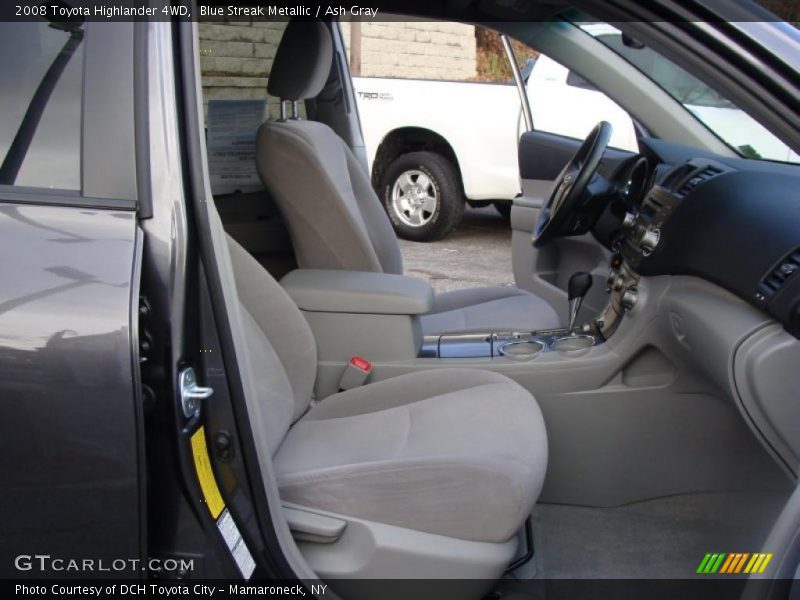 Blue Streak Metallic / Ash Gray 2008 Toyota Highlander 4WD