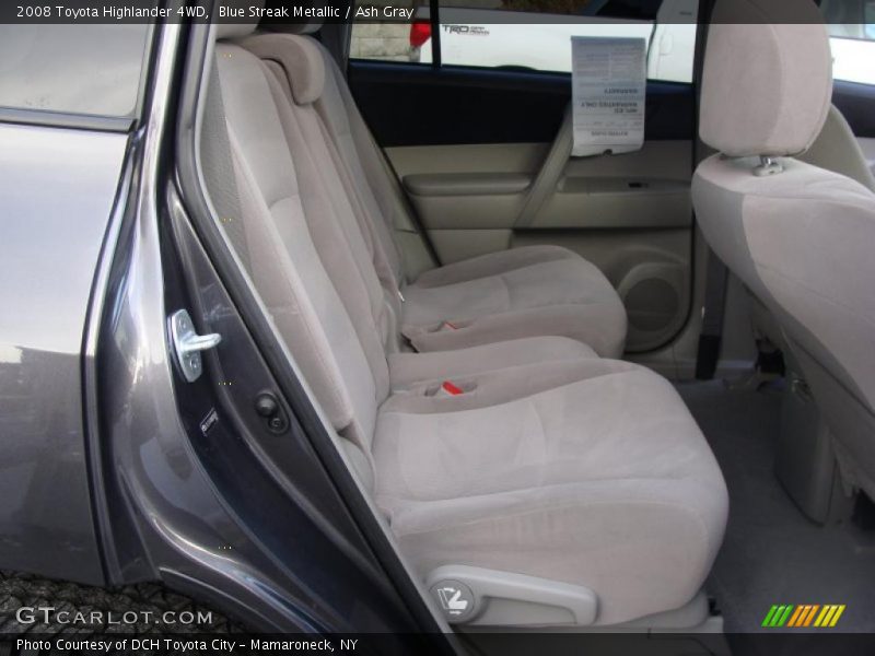 Blue Streak Metallic / Ash Gray 2008 Toyota Highlander 4WD