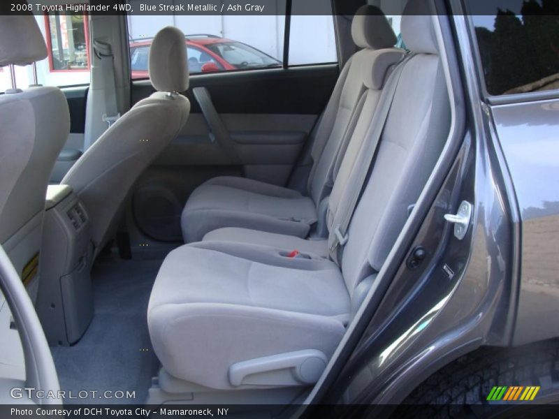 Blue Streak Metallic / Ash Gray 2008 Toyota Highlander 4WD