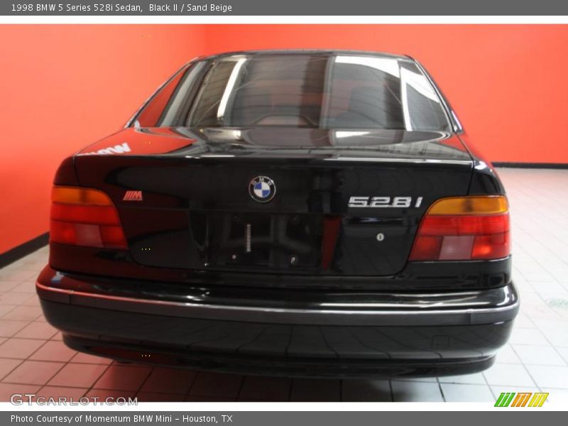 Black II / Sand Beige 1998 BMW 5 Series 528i Sedan