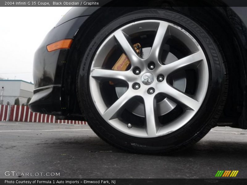 Black Obsidian / Graphite 2004 Infiniti G 35 Coupe