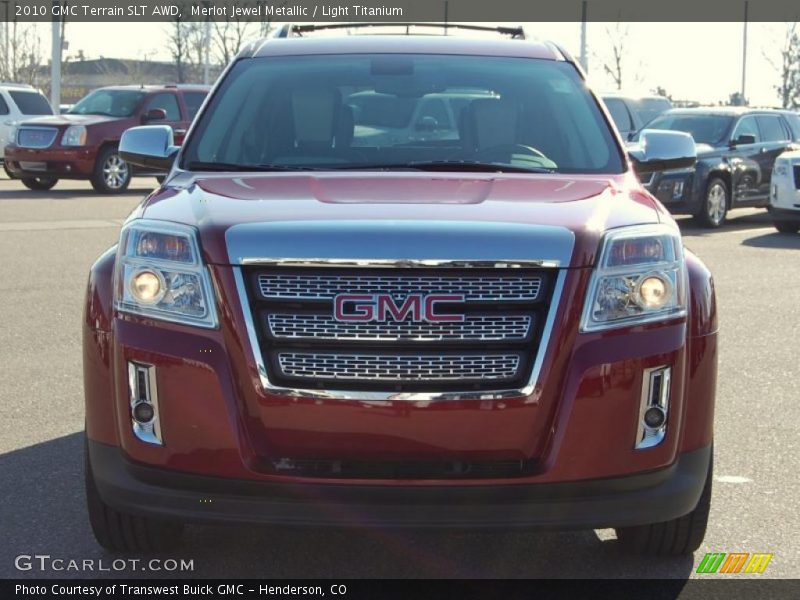 Merlot Jewel Metallic / Light Titanium 2010 GMC Terrain SLT AWD