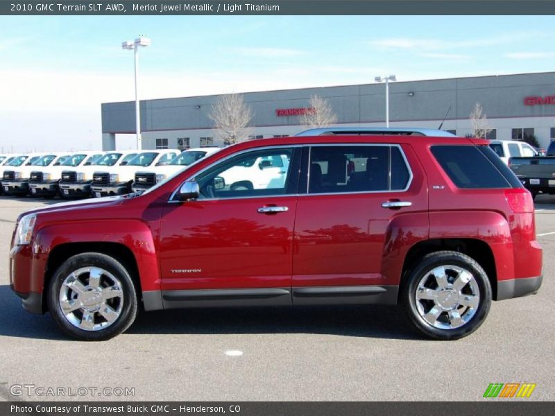  2010 Terrain SLT AWD Merlot Jewel Metallic