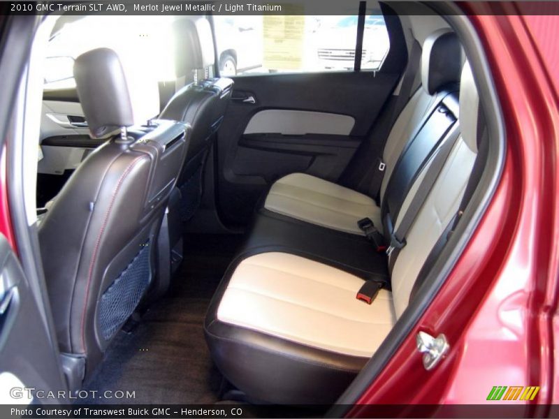 2010 Terrain SLT AWD Light Titanium Interior