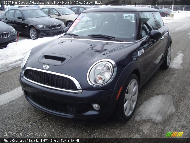 Astro Black Metallic / Grey/Carbon Black 2007 Mini Cooper S Hardtop