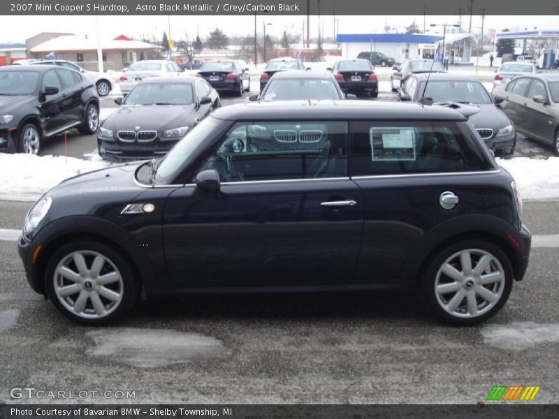 Astro Black Metallic / Grey/Carbon Black 2007 Mini Cooper S Hardtop