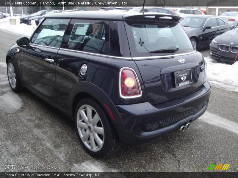 Astro Black Metallic / Grey/Carbon Black 2007 Mini Cooper S Hardtop