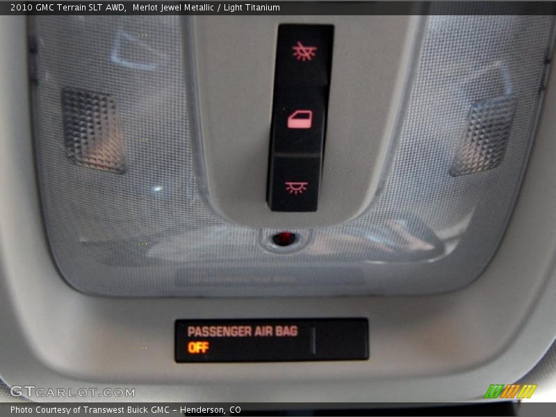 Merlot Jewel Metallic / Light Titanium 2010 GMC Terrain SLT AWD