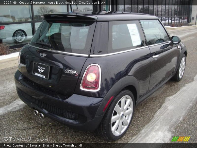 Astro Black Metallic / Grey/Carbon Black 2007 Mini Cooper S Hardtop