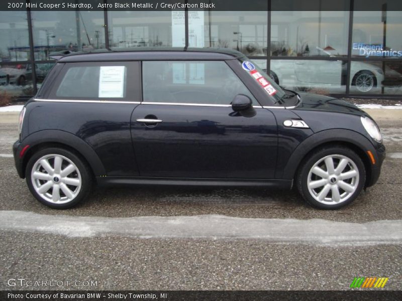 Astro Black Metallic / Grey/Carbon Black 2007 Mini Cooper S Hardtop