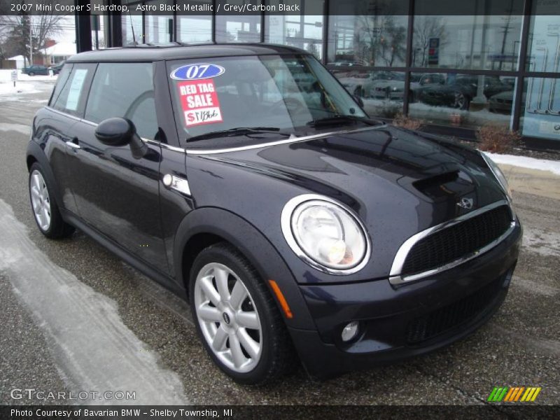 Astro Black Metallic / Grey/Carbon Black 2007 Mini Cooper S Hardtop