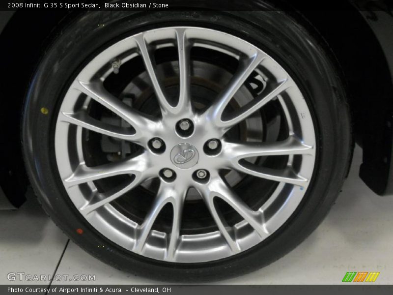  2008 G 35 S Sport Sedan Wheel