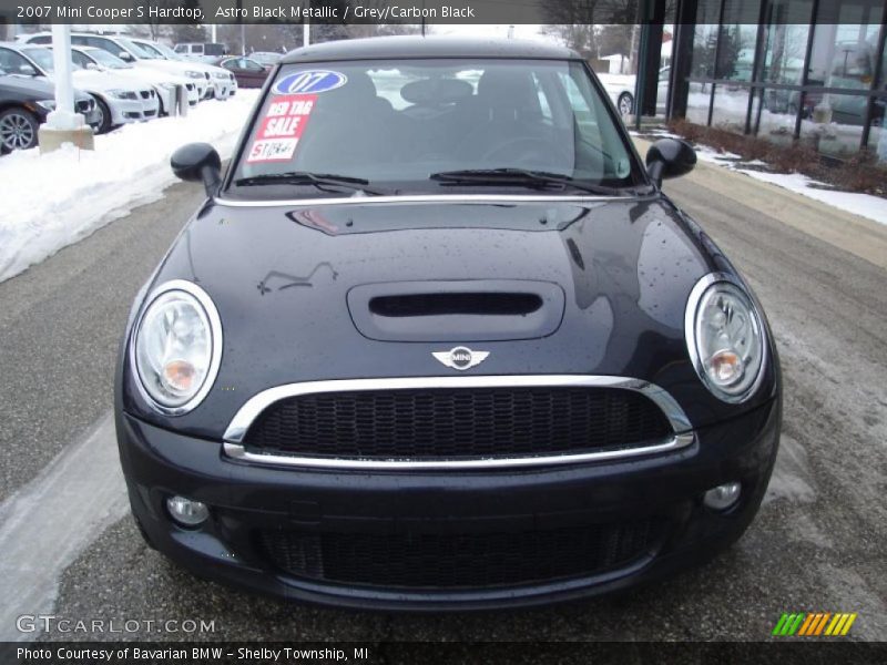 Astro Black Metallic / Grey/Carbon Black 2007 Mini Cooper S Hardtop