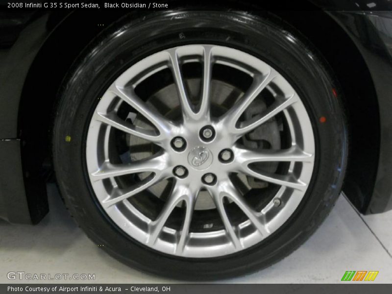  2008 G 35 S Sport Sedan Wheel