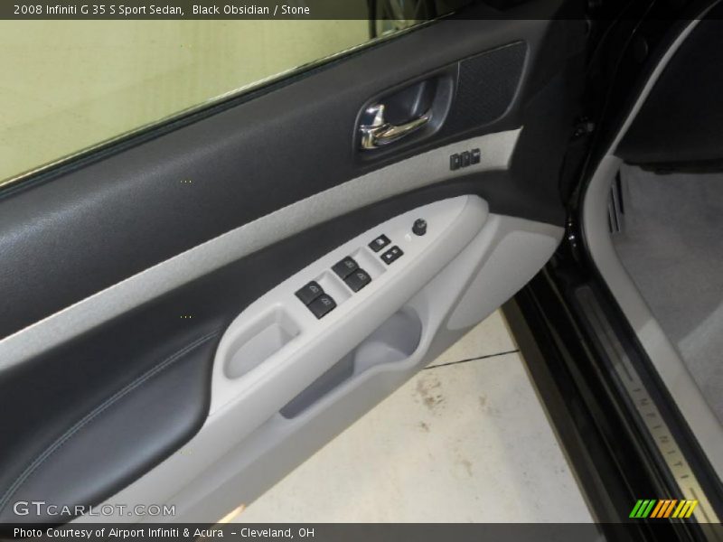 Black Obsidian / Stone 2008 Infiniti G 35 S Sport Sedan