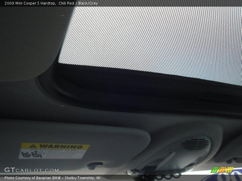 Chili Red / Black/Grey 2009 Mini Cooper S Hardtop