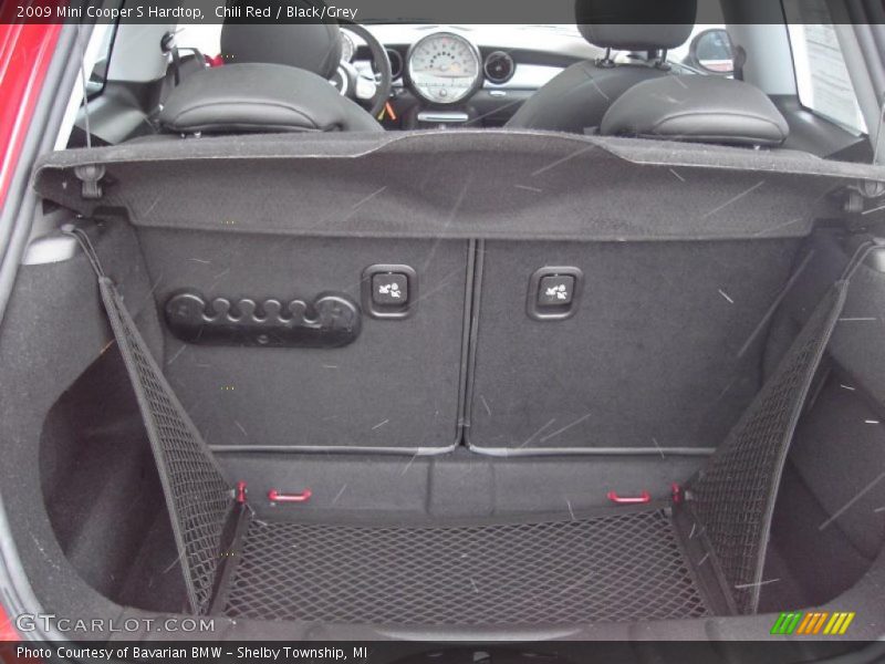Chili Red / Black/Grey 2009 Mini Cooper S Hardtop
