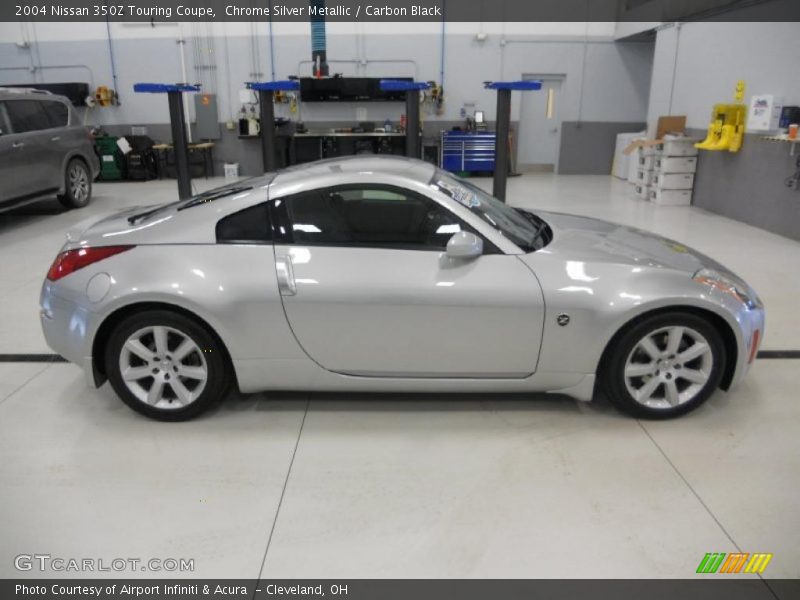 Chrome Silver Metallic / Carbon Black 2004 Nissan 350Z Touring Coupe