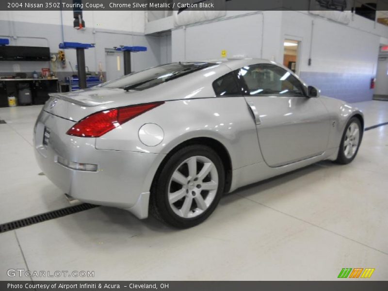 Chrome Silver Metallic / Carbon Black 2004 Nissan 350Z Touring Coupe