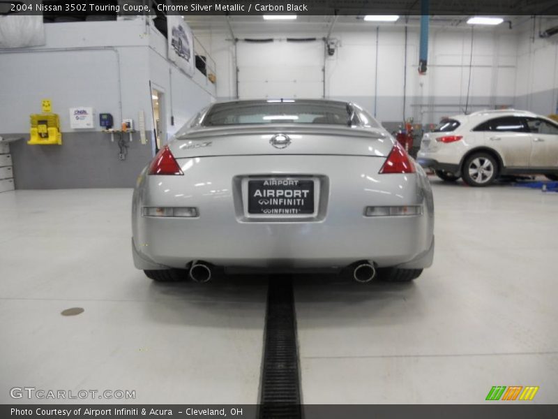 Chrome Silver Metallic / Carbon Black 2004 Nissan 350Z Touring Coupe
