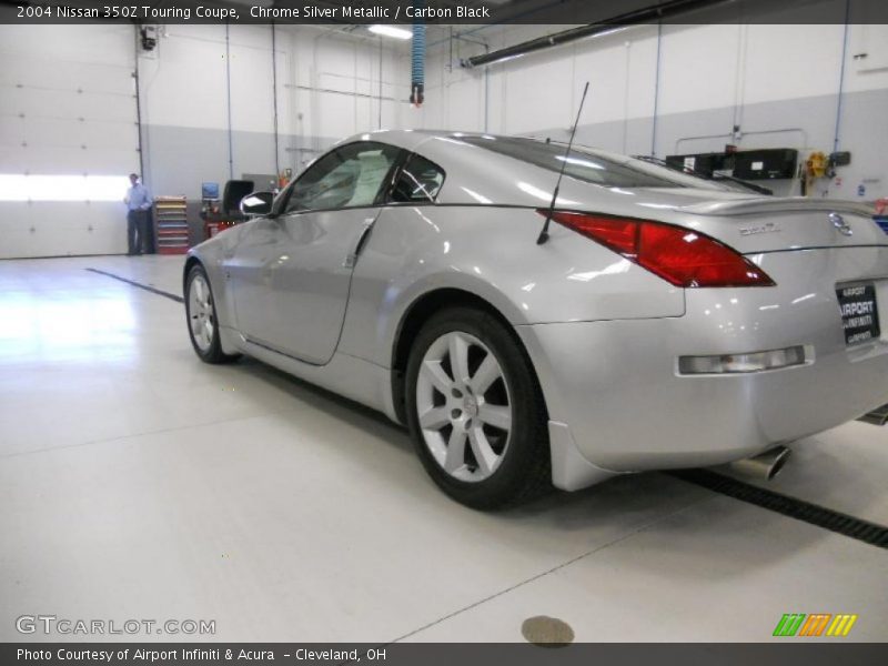 Chrome Silver Metallic / Carbon Black 2004 Nissan 350Z Touring Coupe