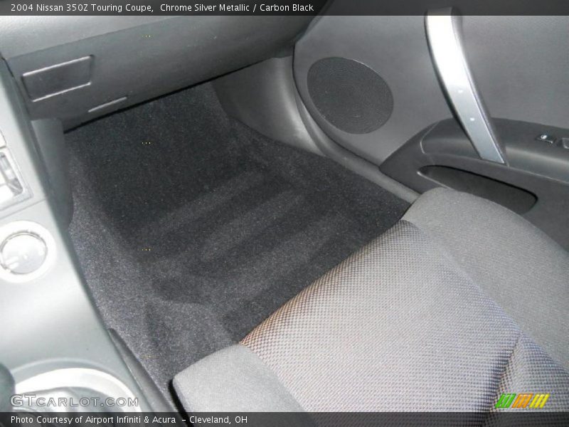 Chrome Silver Metallic / Carbon Black 2004 Nissan 350Z Touring Coupe