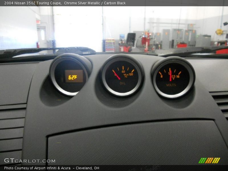 Chrome Silver Metallic / Carbon Black 2004 Nissan 350Z Touring Coupe