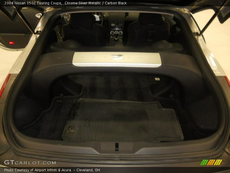 Chrome Silver Metallic / Carbon Black 2004 Nissan 350Z Touring Coupe