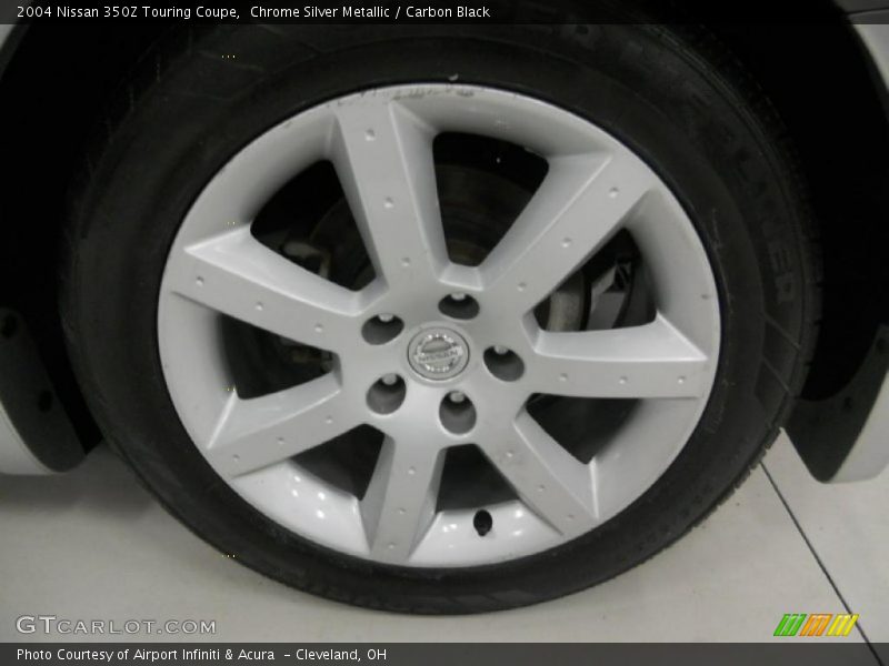Chrome Silver Metallic / Carbon Black 2004 Nissan 350Z Touring Coupe