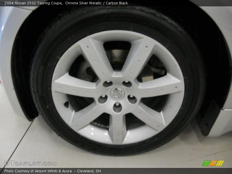 Chrome Silver Metallic / Carbon Black 2004 Nissan 350Z Touring Coupe