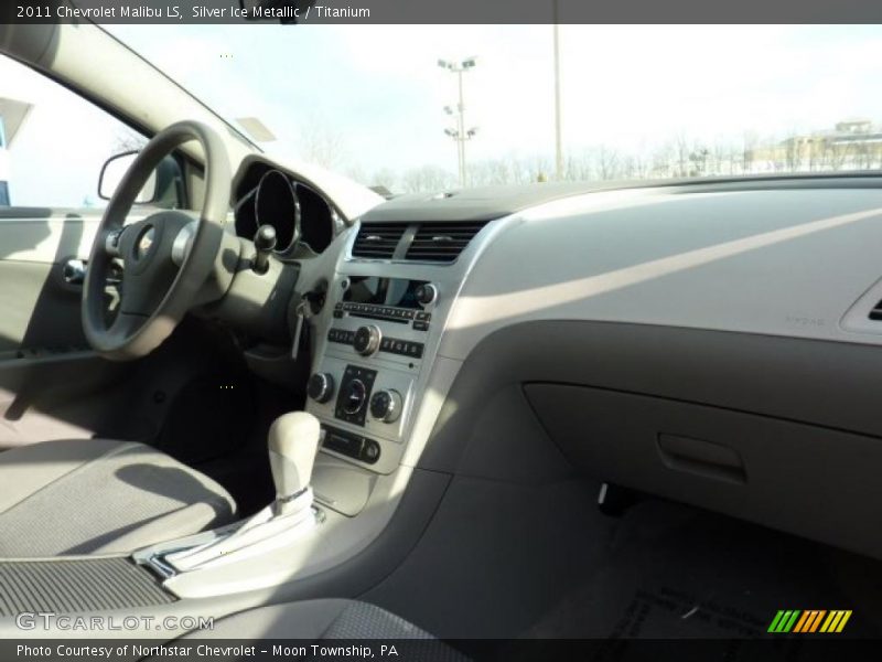 Silver Ice Metallic / Titanium 2011 Chevrolet Malibu LS