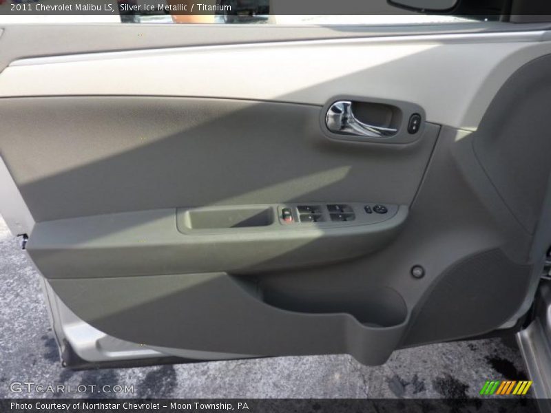 Silver Ice Metallic / Titanium 2011 Chevrolet Malibu LS